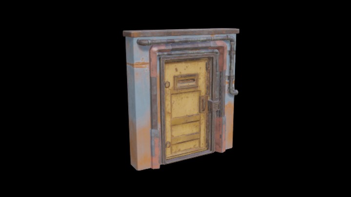 UE项目资源_铁门013