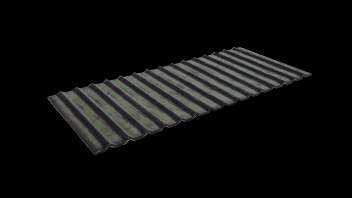 UE项目资源_金属波纹板003