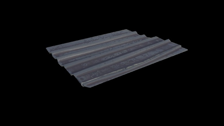 UE项目资源_金属波纹板002