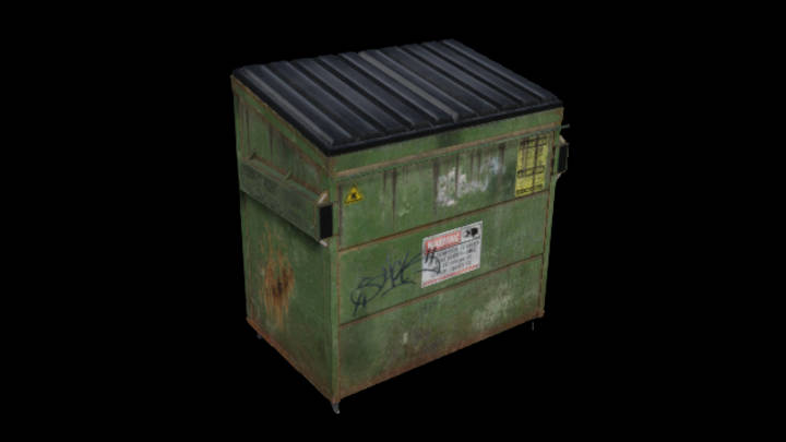 UE项目资源_垃圾箱018