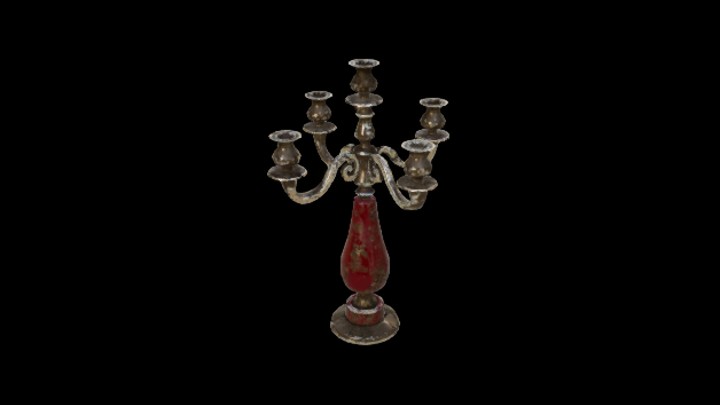 UE项目资源_蜡台008