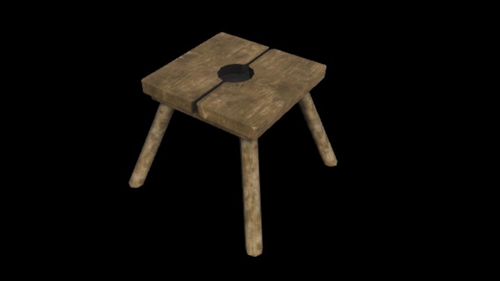 UE项目资源_木凳子005