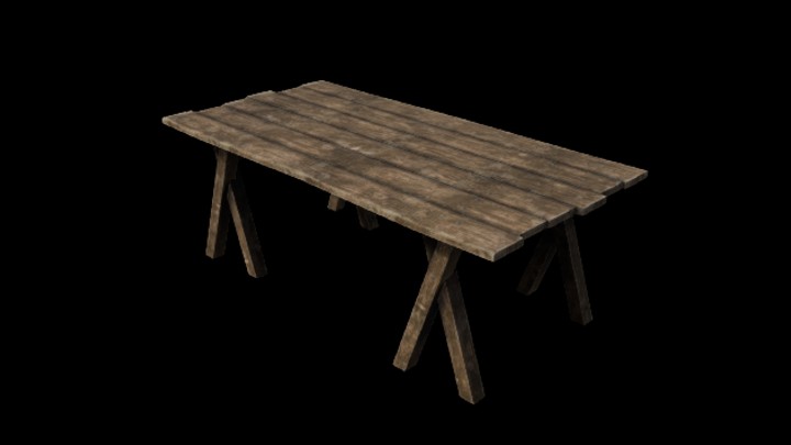 UE项目资源_木桌001