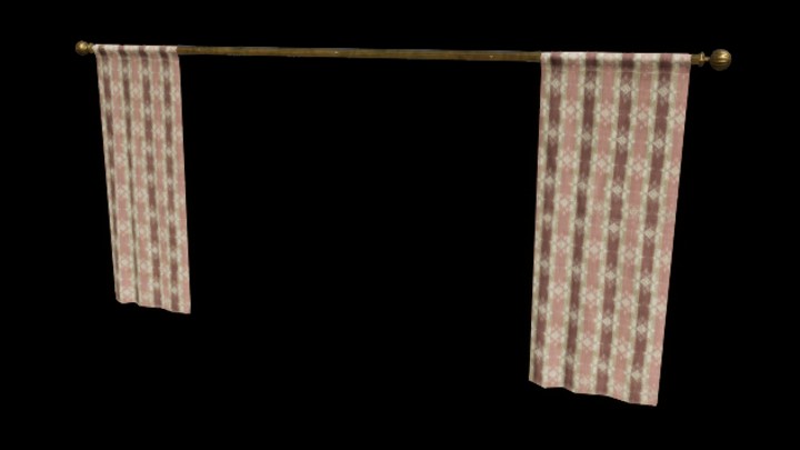 UE项目资源_窗帘036