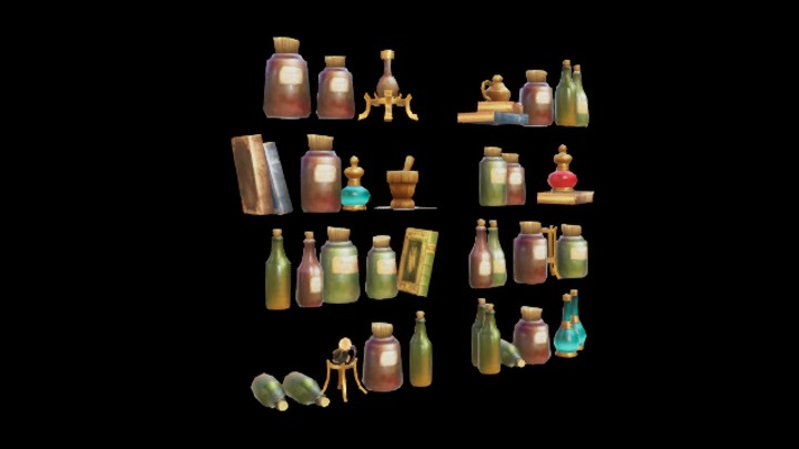 UE项目资源_橱柜预设003