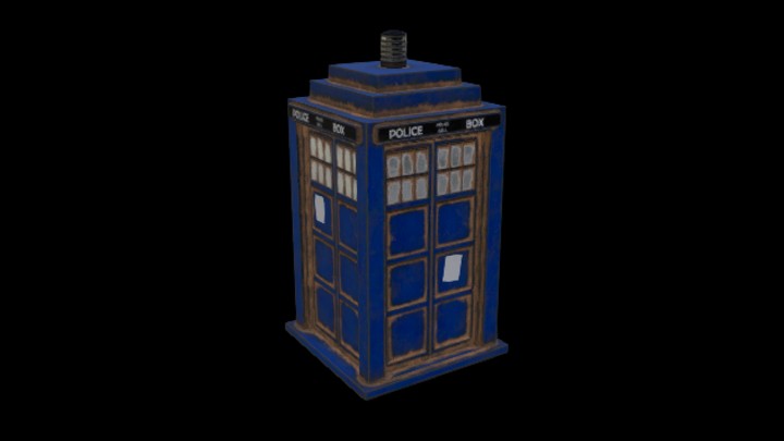 UE项目资源_警察岗亭001