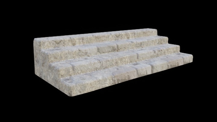 UE项目资源_砖石楼梯004