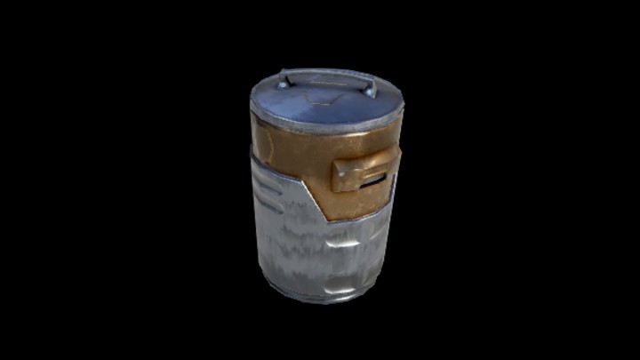 UE项目资源_垃圾桶064