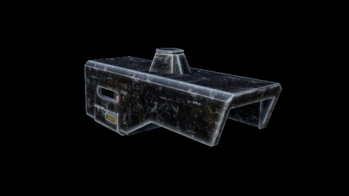 UE项目资源_武装直升机机身001