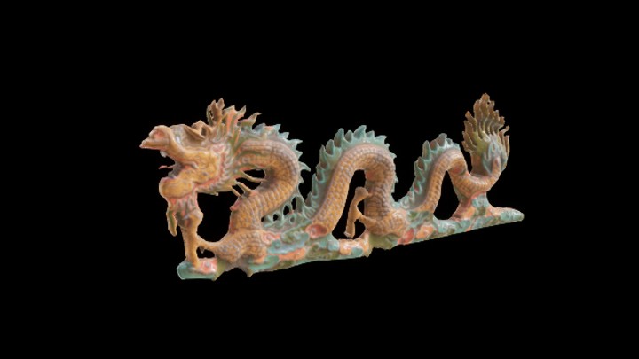 UE项目资源_中国龙雕塑002