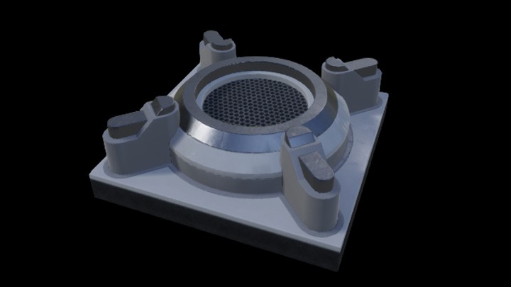 UE项目资源_科幻天花板009