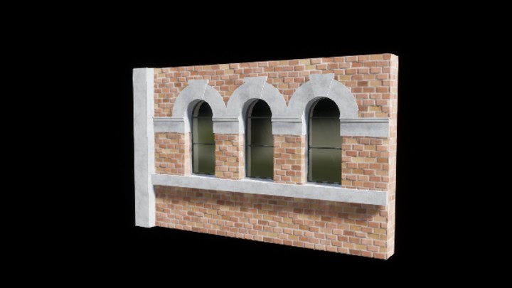 UE项目资源_墙面035