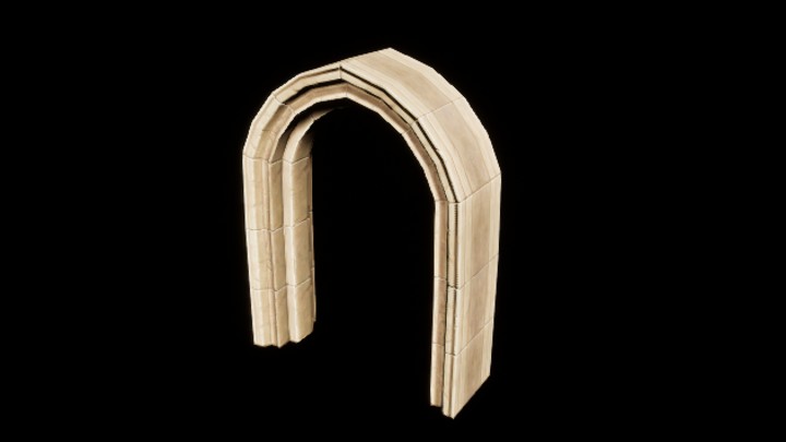 UE项目资源_石拱门006