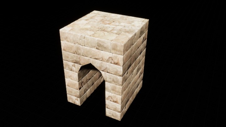 UE项目资源_石拱门016