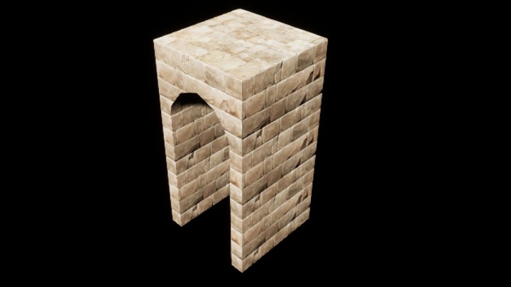 UE项目资源_石拱门018