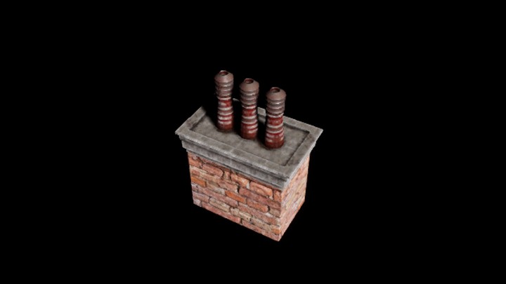 UE项目资源_烟囱023