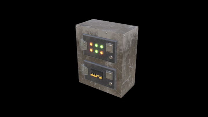 UE项目资源_模型资源_电箱081