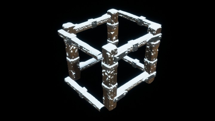 UE项目资源_木头架子004