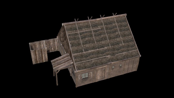 UE项目资源_木屋010