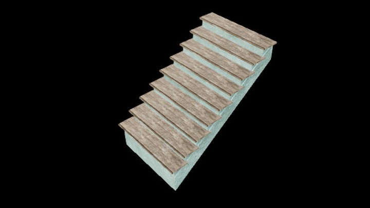 UE项目资源_楼梯095