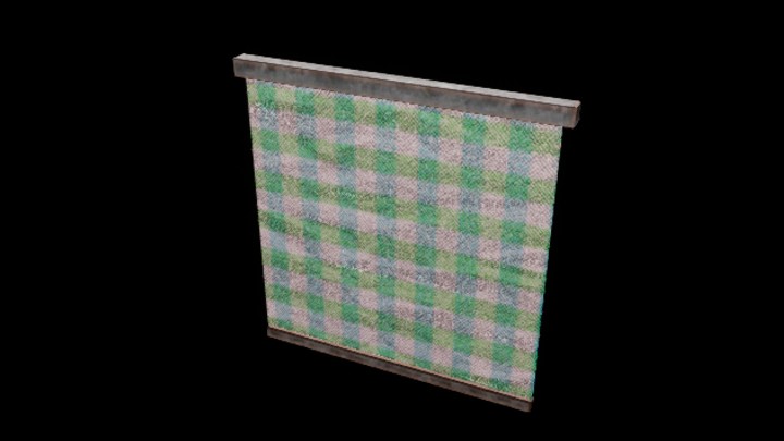 UE项目资源_窗帘067