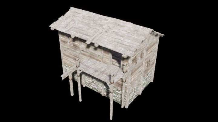 UE项目资源_木屋015