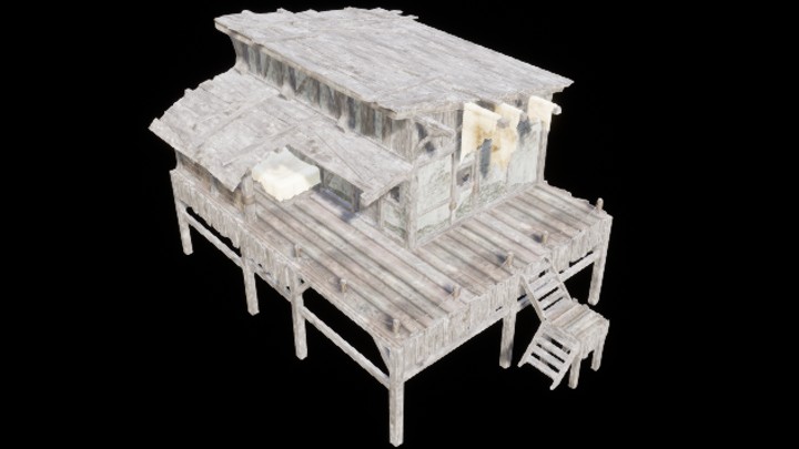 UE项目资源_木屋017