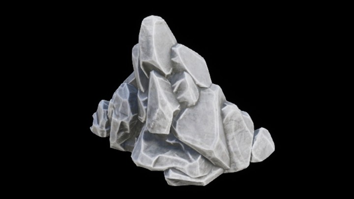 UE项目资源_石堆018