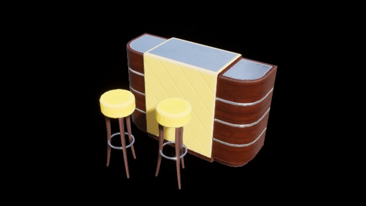 UE项目资源_桌椅003