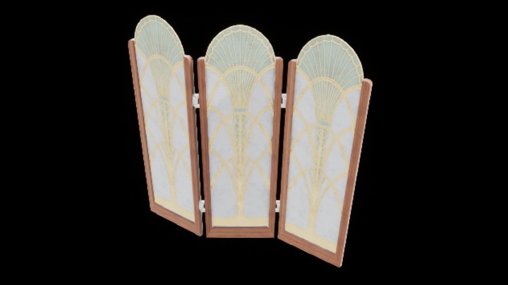 UE项目资源_屏风008