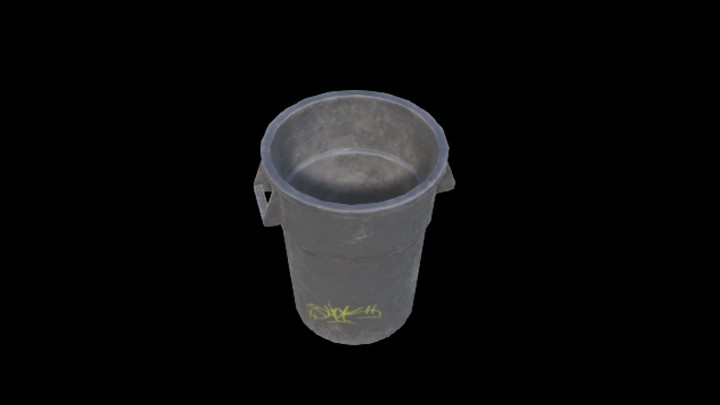 UE项目资源_垃圾桶077