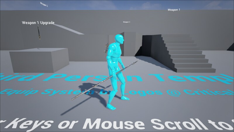 Weapon Equip System 2.1武器适配系统