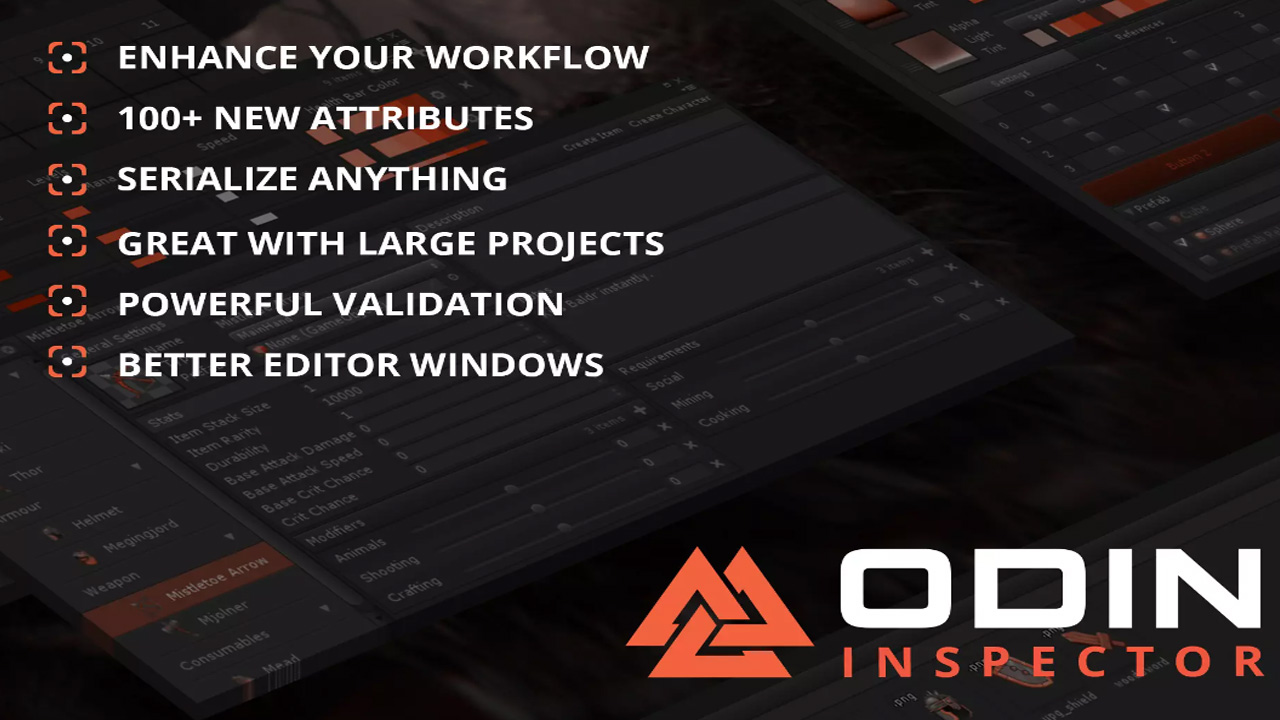 Odin Inspector and Serializer v3.1.9检查器和序列化程序插件