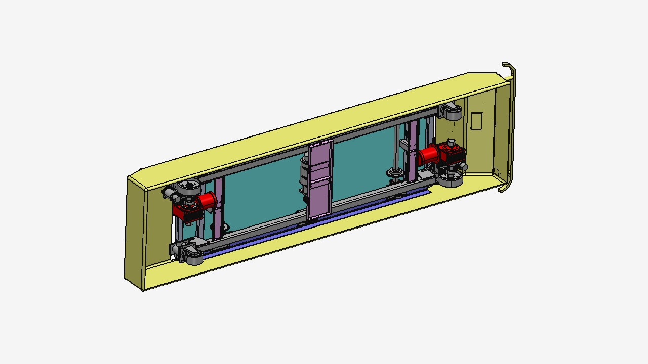 AGV全向机构框架001