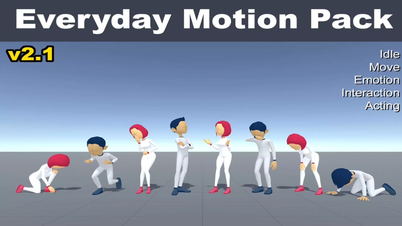 EverydayMotionPack2.1动作包_1