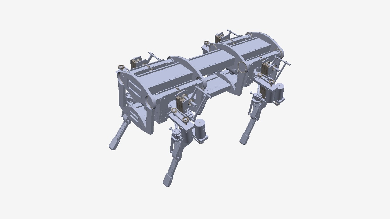 SW_仿波士顿动力机器人机械狗001