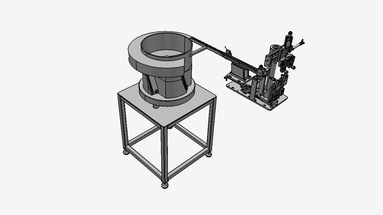 SW_异形圆柱体产品上料机构001