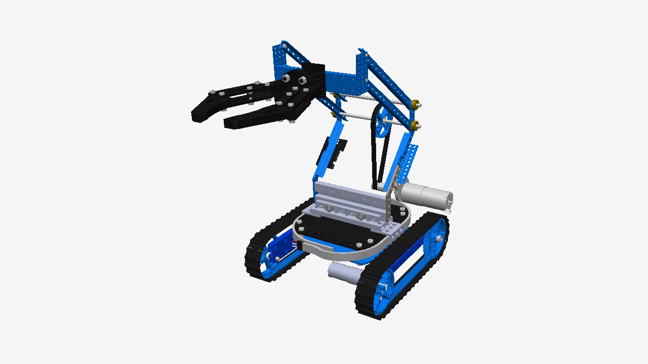 SW_机械臂坦克机器人001