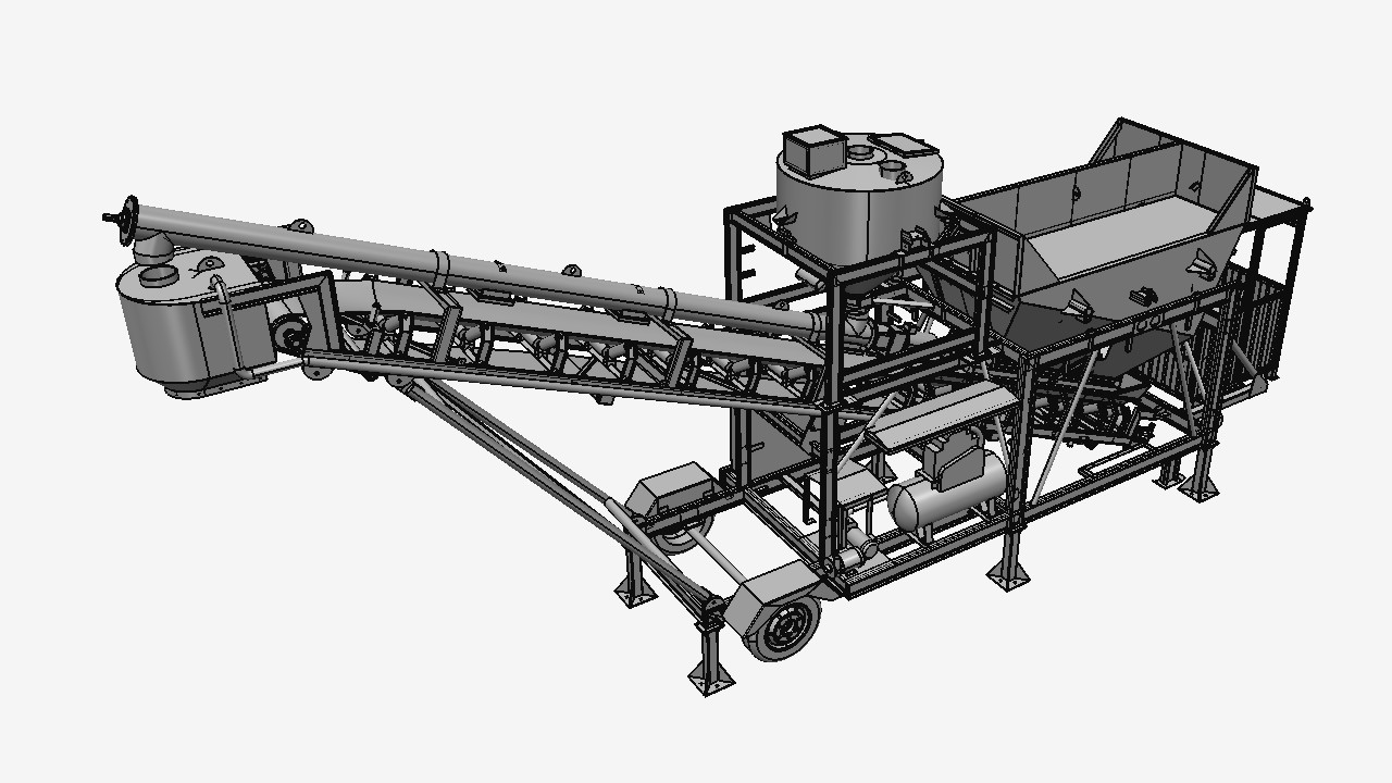 SW_水泥混凝土提升输送机001