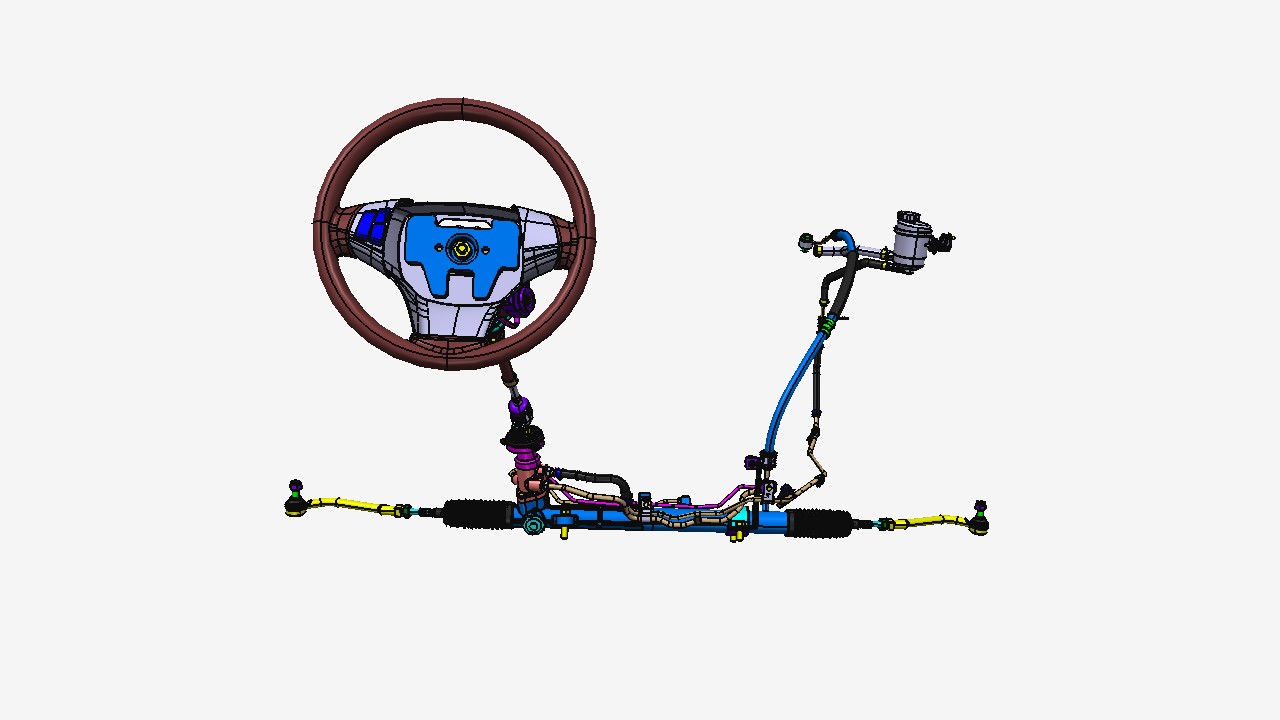 SW_汽车转向系统002