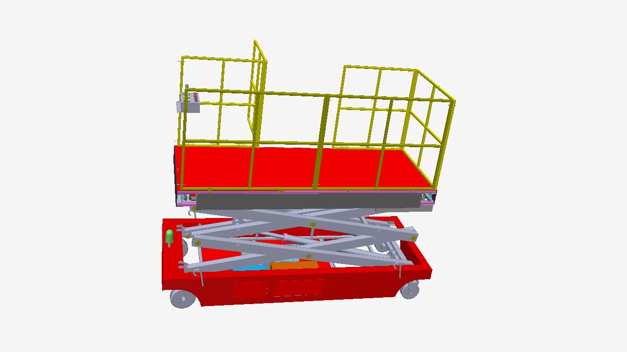 SW_液压车升降工作平台001