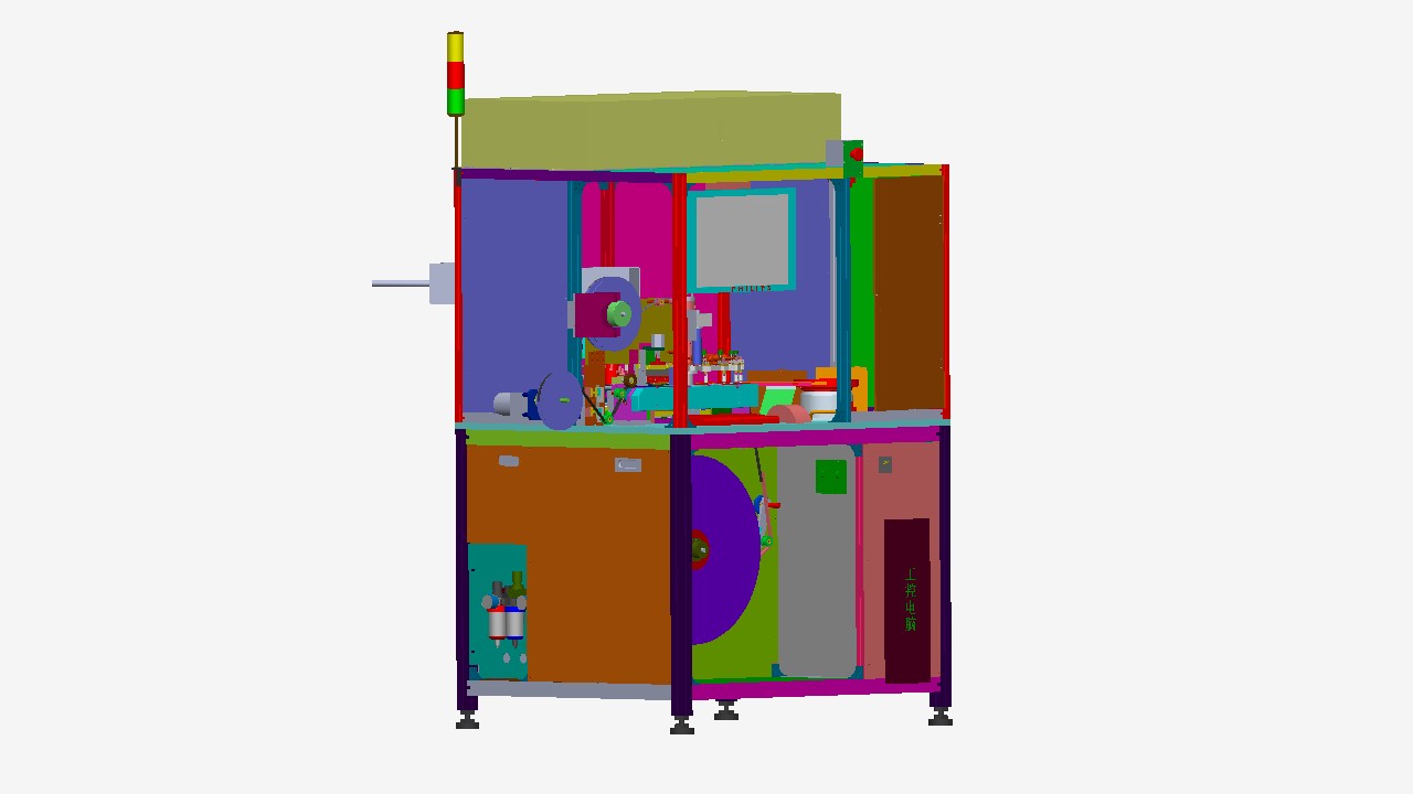 SW_电子行业转盘式全自动包装机011
