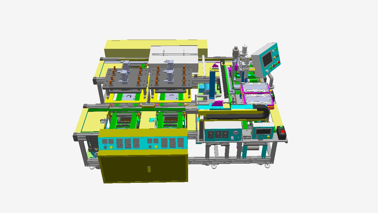 SW_电脑外壳点胶热容生产线001