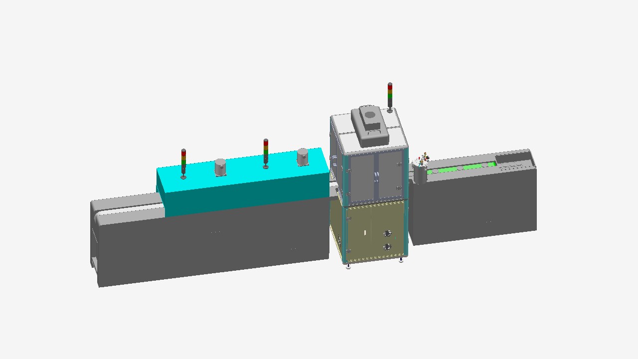SW_眼镜镜片点胶烘烤流水线001