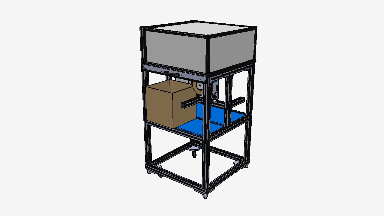 SW_纸箱封箱贴标一体机001