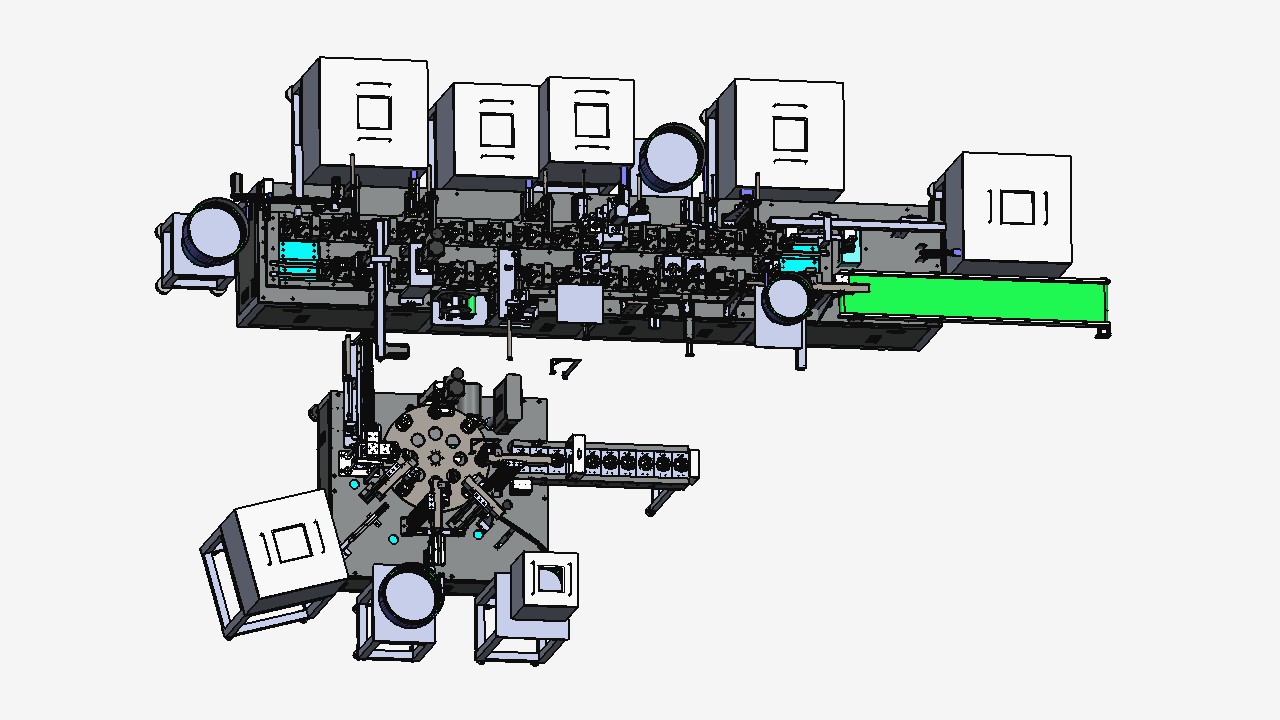 SW_自动组装生产线001