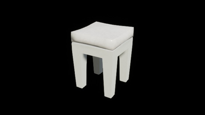 UE项目资源_模型资源_凳子086
