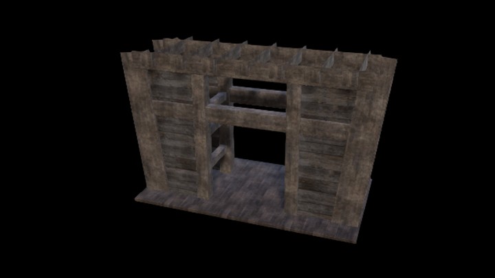 UE项目资源_模型资源_大门007