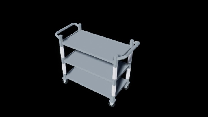 UE项目资源_模型资源_小推车007