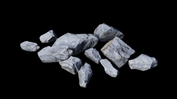 UE项目资源_模型资源_岩石148